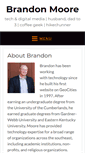 Mobile Screenshot of bmoore.me